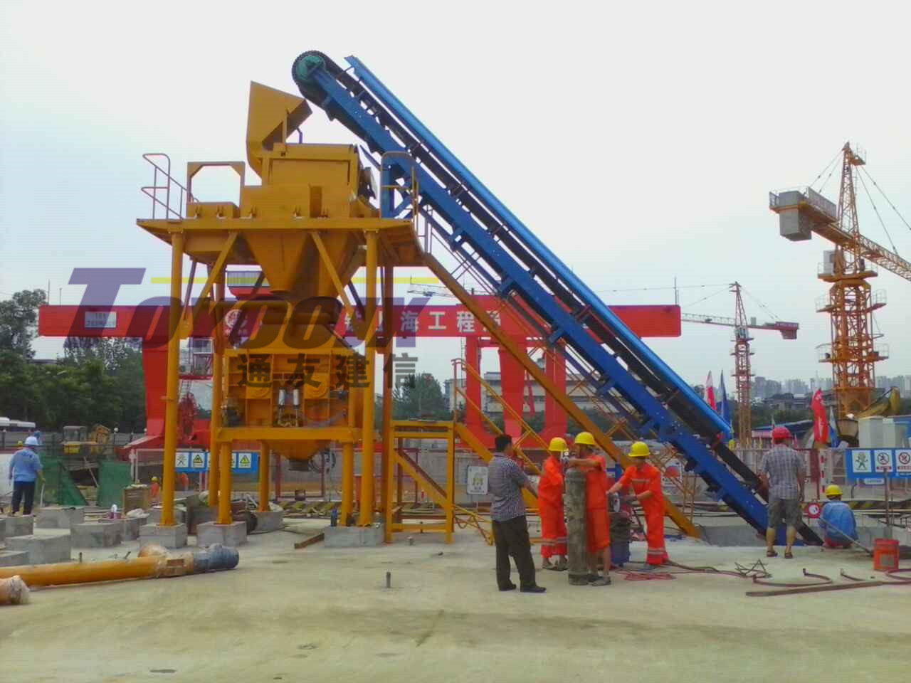 HZS型砂浆搅拌站