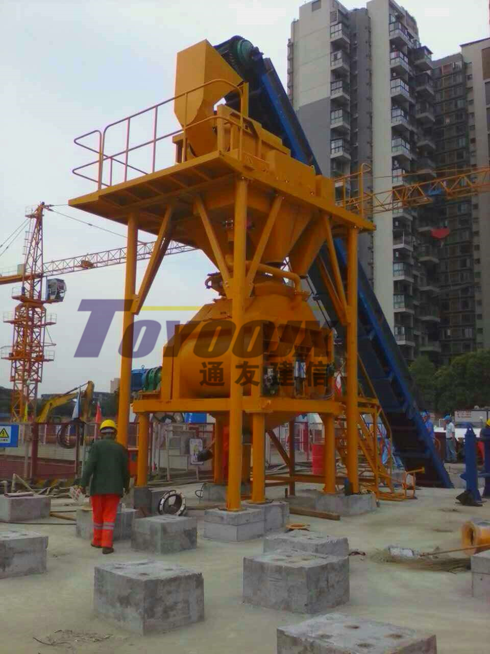 HZS型砂浆搅拌站